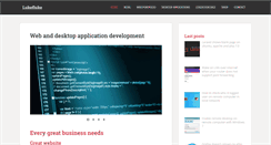 Desktop Screenshot of lukefluke.com